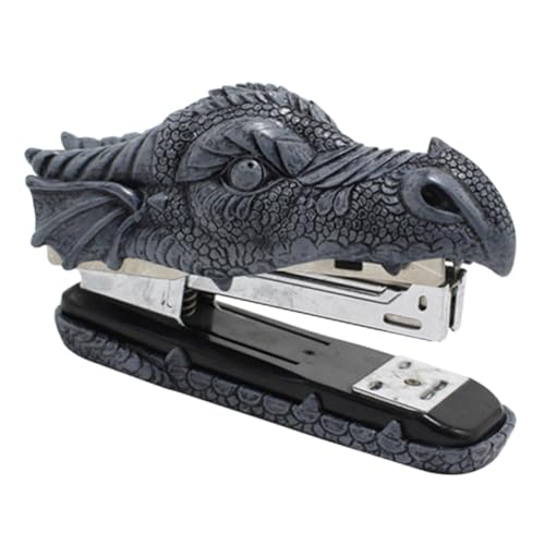 Angoily Kreativer Resin Krokodil Bürohefter Desktop Hefter mit Glattem Mechanismus und Langlebigem Material Dekorativer Animal Stapler für Büro und Zuhause Angoily Kreativer Resin Krokodil Bürohefter Desktop Hefter mit Glattem Mechanismus und Langlebigem Material Dekorativer Animal Stapler für Büro und Zuhause von Angoily