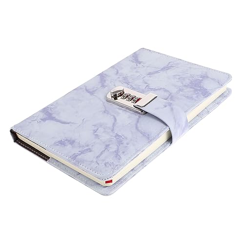 Angoily Kreatives Notizbuch mit Code Verschluss für Stilvolles Tagebuch Schreibzubehör für Organisation und Planung Bequem und Tragbar Design von Angoily