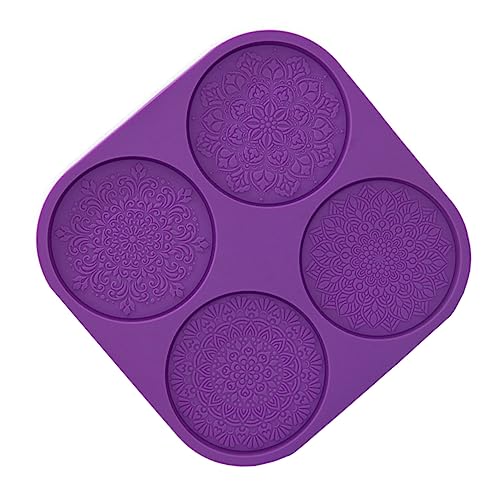 Angoily Kristall Epoxidharz Silikonform mit Mandala Muster für DIY Untersetzer Hitzebeständige Lebensmittelechte Gießform Hochwertigem Silikon für Kreative Bastelprojekte Angoily Kristall Epoxidharz Silikonform mit Mandala Muster für DIY Untersetzer Hitzebeständige Lebensmittelechte Gießform Hochwertigem Silikon für Kreative Bastelprojekte von Angoily