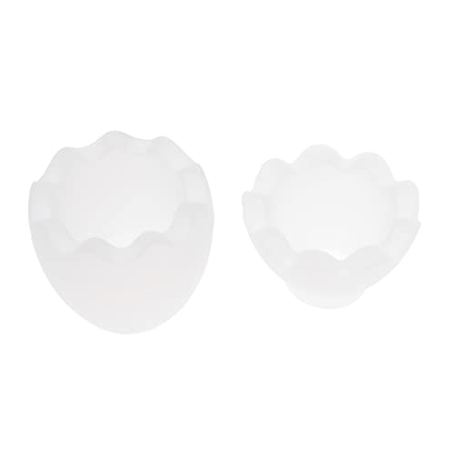 Angoily Kristall-Epoxy-Form Formen Kuchenspeicherbehälter Schmuckbehälter Silikon -Epoxidform Epoxidschalenform Form aus Epoxidharz Gießform für Harzperlen Weiß Angoily Kristall-Epoxy-Form Formen Kuchenspeicherbehälter Schmuckbehälter Silikon -Epoxidform Epoxidschalenform Form aus Epoxidharz Gießform für Harzperlen Weiß von Angoily