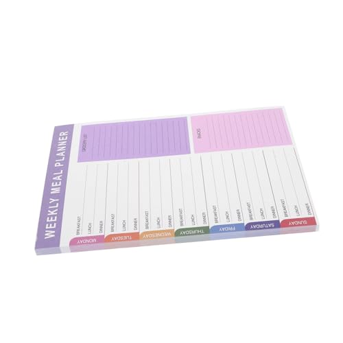 Angoily Kühlschrank Einkaufsliste notizbuch zu machen Magnetischer Wochenplaner für den Kühlschrank Büro-Must-Haves Ernährungstagebuch Speiseplan Notizblock Aufgabe Papier Angoily Kühlschrank Einkaufsliste notizbuch zu machen Magnetischer Wochenplaner für den Kühlschrank Büro-Must-Haves Ernährungstagebuch Speiseplan Notizblock Aufgabe Papier von Angoily