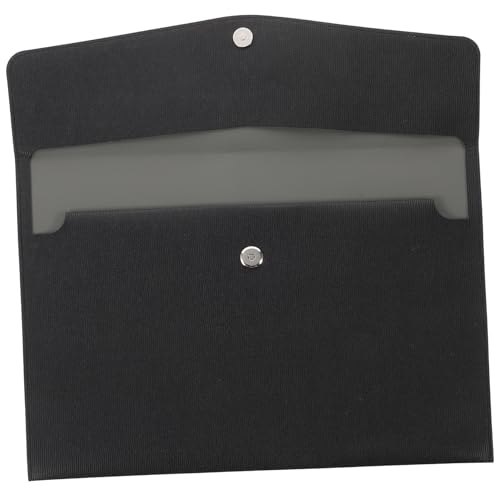 Angoily Leder Dokumententasche mit Snap Verschluss Wasserabweisender Organizer für Akten und Verträge Große Kapazität Sicherer Dokumentenhalter für Büro und Schule Angoily Leder Dokumententasche mit Snap Verschluss Wasserabweisender Organizer für Akten und Verträge Große Kapazität Sicherer Dokumentenhalter für Büro und Schule von Angoily