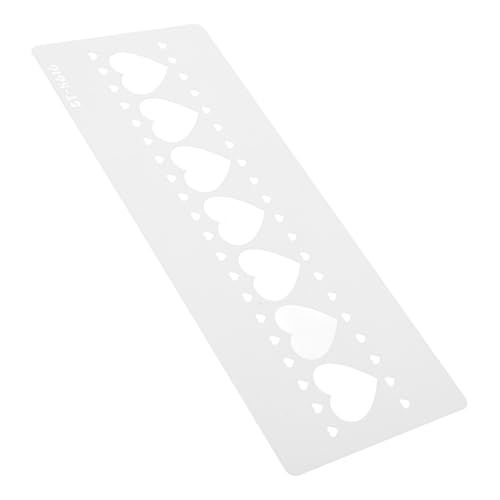 Angoily Liebe Druckvorlage DIY-Versorgung DIY Zeitungsschablone DIY -Malvorlage Bastelvorlage DIY-Zeitungsvorlage Austausch der Zeichnungsschablone Vorlage Schablone das Haustier Weiß von Angoily