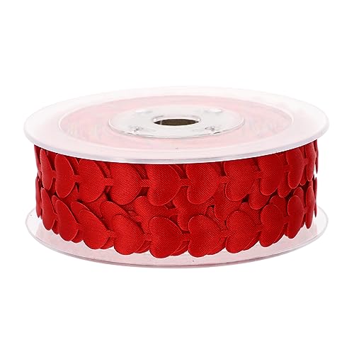 Angoily Liebesband Hochzeitsbänder Zum Basteln Band Zum Verpacken Dickes Seidenband Herz Samtband Basteln Geschenkverpackungsbänder DIY Bastelband Geschenkband Rot Polyester Angoily Liebesband Hochzeitsbänder Zum Basteln Band Zum Verpacken Dickes Seidenband Herz Samtband Basteln Geschenkverpackungsbänder DIY Bastelband Geschenkband Rot Polyester von Angoily