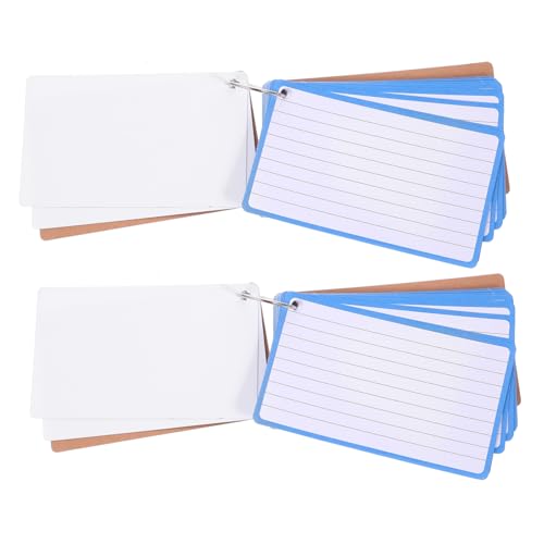 Angoily Linierte Karteikarten mit Ringbindung Blaue DIY Notizkarten Wasserfest Faltfest Vielseitig für Lernen Büro Memo Flashcards und Kreative Gestaltung Angoily Linierte Karteikarten mit Ringbindung Blaue DIY Notizkarten Wasserfest Faltfest Vielseitig für Lernen Büro Memo Flashcards und Kreative Gestaltung von Angoily