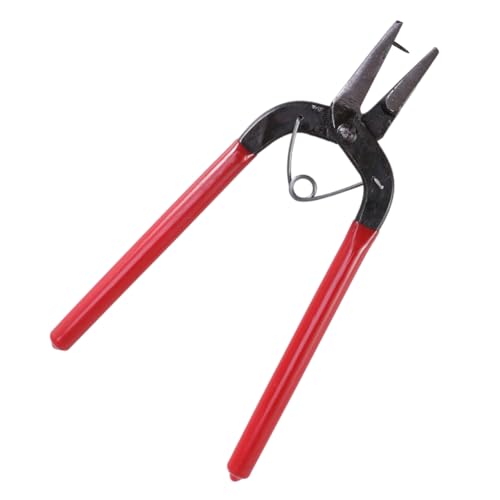 Angoily Lochstanzer Spitzzange Carbonstahl Gürtellochzange Lederlochwerkzeug für Uhrenarmband Stoff Canvas Papier Vielseitig Einsetzbar Langlebig von Angoily