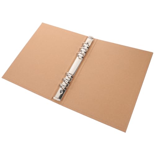 Angoily Loseblatt-bucheinband Binder Notebook Die Ringe Für Nachfüllbarer Notizbuchordner Ordner Mit Notizbuch Ringbuch Notizbuch Schlüssel Notizbuch Binder Wiederverwendbar Kraftpapier Angoily Loseblatt-bucheinband Binder Notebook Die Ringe Für Nachfüllbarer Notizbuchordner Ordner Mit Notizbuch Ringbuch Notizbuch Schlüssel Notizbuch Binder Wiederverwendbar Kraftpapier von Angoily