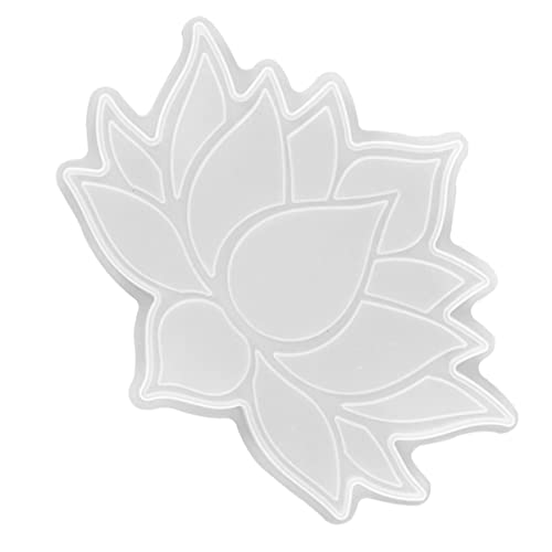 Angoily Lotus Untersetzer Silikonform Diy Epoxidharz Gießform für Kreative Tischuntersetzer Langlebig und Leicht zu Reinigen für Besondere Anlässe und Täglichen Gebrauch Angoily Lotus Untersetzer Silikonform Diy Epoxidharz Gießform für Kreative Tischuntersetzer Langlebig und Leicht zu Reinigen für Besondere Anlässe und Täglichen Gebrauch von Angoily