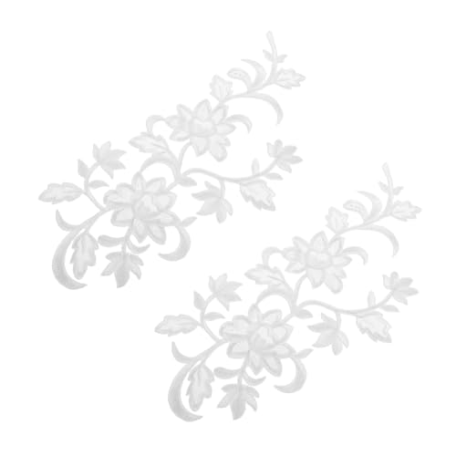 Angoily Lotusblumen Stickerei Applikationen zum Aufbügeln Weiße Blumen Patches für DIY Kleidung Hochzeitskleider Stilvolle Textilverzierung und Modische Bekleidungsakzente Angoily Lotusblumen Stickerei Applikationen zum Aufbügeln Weiße Blumen Patches für DIY Kleidung Hochzeitskleider Stilvolle Textilverzierung und Modische Bekleidungsakzente von Angoily