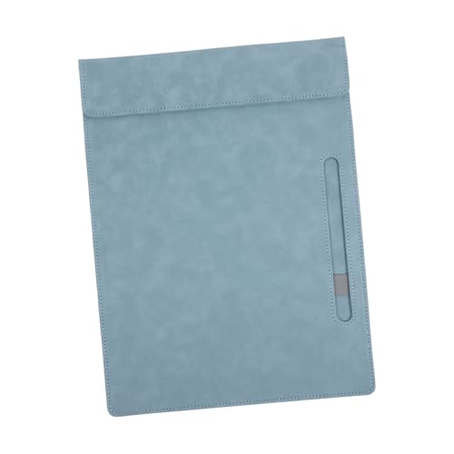 Angoily Magnetisches Schreibblock Zwischenablage Planke Faltbar Größe Falten Multifunktions-klemmbrett Büro-klemmbrett Die Tafel Mit Tragbares Klemmbrett Klemmbretter Pu Blau von Angoily