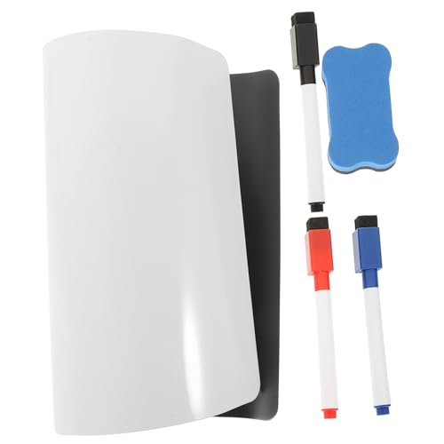 Angoily Magnetisches Whiteboard Wiederbeschreibbar mit Softmagnet Stift und Radiergummi Abwischbare Magnettafel für Kühlschrank und Büro Selbstklebendes Nachrichtentafel Angoily Magnetisches Whiteboard Wiederbeschreibbar mit Softmagnet Stift und Radiergummi Abwischbare Magnettafel für Kühlschrank und Büro Selbstklebendes Nachrichtentafel von Angoily