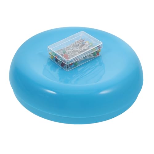 Angoily Magnetnadel-Attraktor werkzeug magnetisches Nadelkissen zum Nähen Nähtaschen-Organizer Quilt-Organizer Basteltaschen-Organizer-Tasche Häkelsachen Magnetstift Metall Himmelblau von Angoily