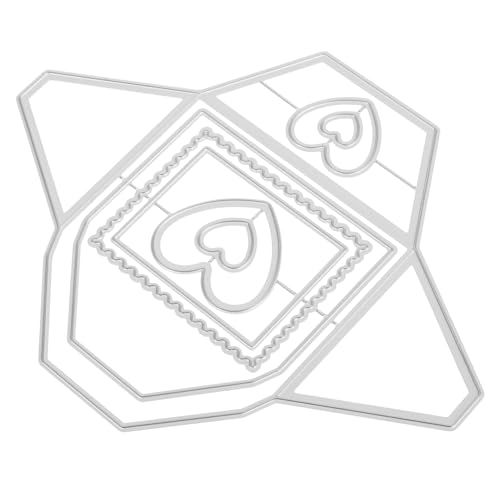 Angoily Metal Stanzformen aus Kohlenstoffstahl Hintergrundrahmen Präzise Schneidvorlagen für Scrapbooking Kartenerstellung Kompatibel mit Gängigen Schneidemaschinen Langlebig und Angoily Metal Stanzformen aus Kohlenstoffstahl Hintergrundrahmen Präzise Schneidvorlagen für Scrapbooking Kartenerstellung Kompatibel mit Gängigen Schneidemaschinen Langlebig und von Angoily