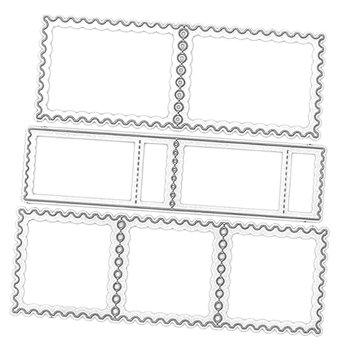 Angoily Metall Stanzform für DIY Kartenherstellung und Alben Wiederverwendbare Stanzschablonen aus Kohlenstoffstahl Geeignet für Prägekarten Fotoalben Hochzeitsdekoration und Angoily Metall Stanzform für DIY Kartenherstellung und Alben Wiederverwendbare Stanzschablonen aus Kohlenstoffstahl Geeignet für Prägekarten Fotoalben Hochzeitsdekoration und von Angoily