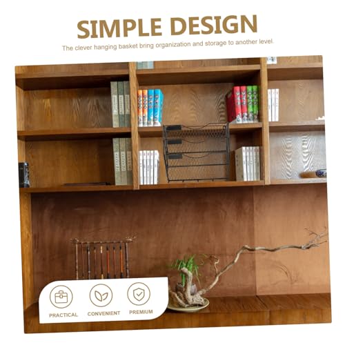 Angoily Metall Wandregal Organizer mit Fächern Hängender Zeitschriftenhalter und Dokumentenablage für Büro und Zuhause Platzsparender Wandhalter für Dateien Prospekte und Magazine Angoily Metall Wandregal Organizer mit Fächern Hängender Zeitschriftenhalter und Dokumentenablage für Büro und Zuhause Platzsparender Wandhalter für Dateien Prospekte und Magazine von Angoily