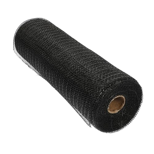 Angoily Metallisches Folien Mesh Band für Halloween Dekorationsnetz Schwarz Polyesterband Geschenkverpackung DIY Bastelschleife für Kreative Kränze und Partydeko Angoily Metallisches Folien Mesh Band für Halloween Dekorationsnetz Schwarz Polyesterband Geschenkverpackung DIY Bastelschleife für Kreative Kränze und Partydeko von Angoily