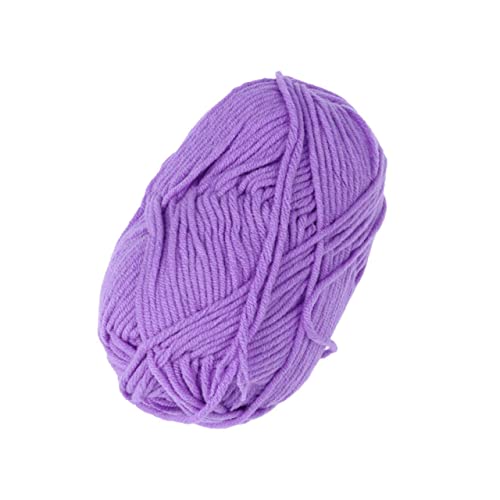 Angoily Milch Baumwollgarn Weiches Handgewebtes Strickgarn für Mützen Schals und DIY Projekte Helllila für Häkel und Strickarbeiten Maschinenwaschbar Angoily Milch Baumwollgarn Weiches Handgewebtes Strickgarn für Mützen Schals und DIY Projekte Helllila für Häkel und Strickarbeiten Maschinenwaschbar von Angoily