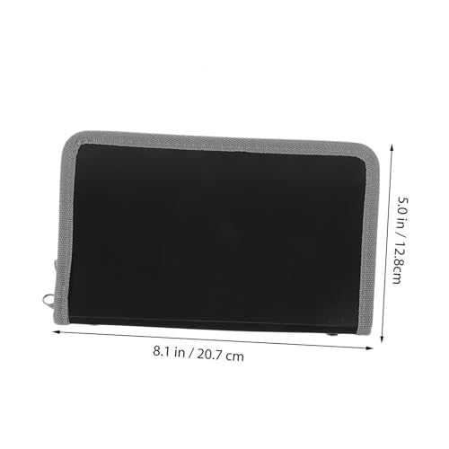 Angoily Mini Accordion File Organizer mit Regenbogen Kanten Vielseitiger Dokumenten und Quittungsordner für Büro Schule und Zuhause Mehrschichtiger Faltordner für Wichtige Unterlagen für von Angoily