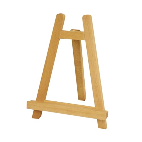 Angoily Mini Holz Staffelei A Frame Stativ Für Tischdekoration Künstler Staffelei Für Fotos Kunstwerke Und Mehr Langlebig Hochwertigem Holz Gefertigt von Angoily