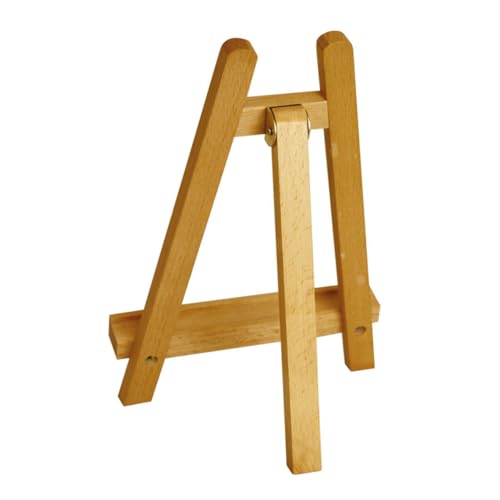 Angoily Mini Holz Staffelei Staffelei für Fotos und Displays Design für Anfänger und Studenten Kleinen Robustes Material von Angoily