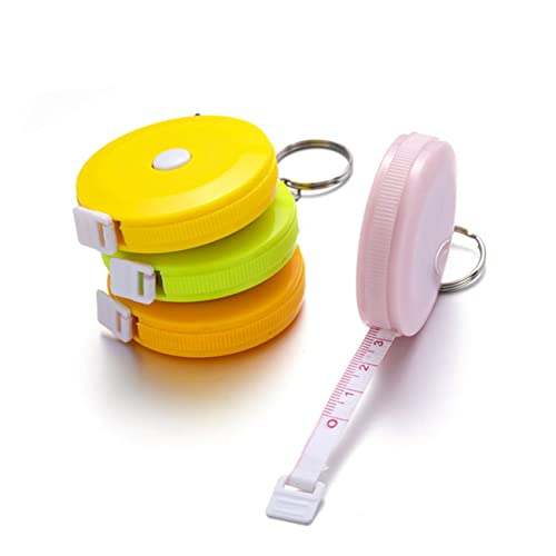 Angoily Mini Maßband messband rollmassband Meter Maßband Tragbares Maßband metallmaßband einziehbares Maßband zum Nähen Maßband Mini Maßband messen Maßband hohe Präzision Rosa von Angoily