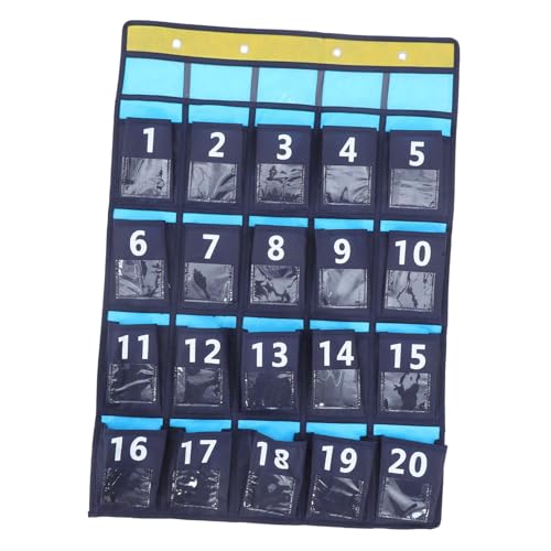 Angoily Mobilfunkbeutel Hanging -tasche Praktisch Telefonhalter Im Klassenzimmer Handy-klassenzimmerhalter Hängender Taschenorganisator Nummerierte Klassenzimmer-taschenkarte Vlies Angoily Mobilfunkbeutel Hanging -tasche Praktisch Telefonhalter Im Klassenzimmer Handy-klassenzimmerhalter Hängender Taschenorganisator Nummerierte Klassenzimmer-taschenkarte Vlies von Angoily