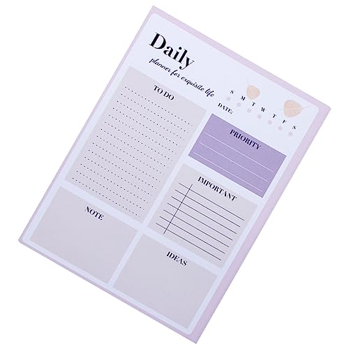 Angoily Multi Funktions Notizblock für Zeitmanagement Tragbares Schreibnotizbuch für Schule und Büro für Pläne Notizen und Memo Organisation Angoily Multi Funktions Notizblock für Zeitmanagement Tragbares Schreibnotizbuch für Schule und Büro für Pläne Notizen und Memo Organisation von Angoily