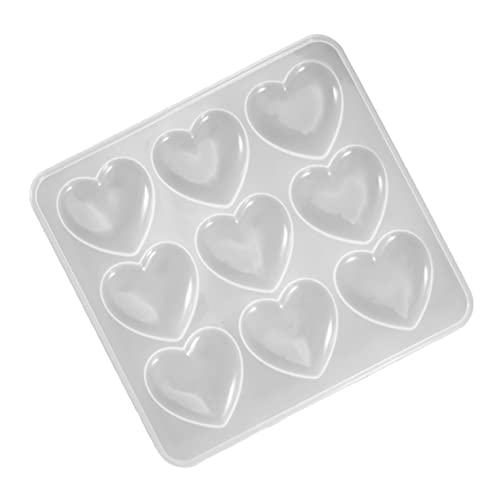 Angoily Multifunktionale Herz Silikonform für DIY Schmuck und Basteln Fächer Gießform für Kuchen Pralinen Süßigkeiten und Kunstwerke für Fondant und Desserts Angoily Multifunktionale Herz Silikonform für DIY Schmuck und Basteln Fächer Gießform für Kuchen Pralinen Süßigkeiten und Kunstwerke für Fondant und Desserts von Angoily
