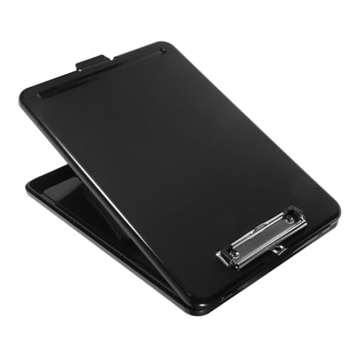 Angoily Multifunktionales Büro Clipboard mit Stauraum Transparentes Schwarzes Schreibbrett für Home Office Dokumentenspeicher und Arztbedarf Robustes Flexibles Design für Vielseitige Angoily Multifunktionales Büro Clipboard mit Stauraum Transparentes Schwarzes Schreibbrett für Home Office Dokumentenspeicher und Arztbedarf Robustes Flexibles Design für Vielseitige von Angoily