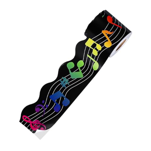 Angoily Musik Pinnwand Bordüre Selbstklebend Bunt Musiknoten Rahmenaufkleber Klassenzimmer Dekoration Kupferplattenmaterial Anpassbar für Große Brett Umrandung Schnelle Anbringung Angoily Musik Pinnwand Bordüre Selbstklebend Bunt Musiknoten Rahmenaufkleber Klassenzimmer Dekoration Kupferplattenmaterial Anpassbar für Große Brett Umrandung Schnelle Anbringung von Angoily
