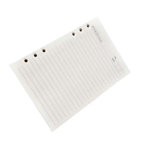 Angoily Nachfüllpapier Liniert Querlinie Ringbuch Einlagen Nachfüllpapier für Notizbuch Büro Schule Männer Frauen Angoily Nachfüllpapier Liniert Querlinie Ringbuch Einlagen Nachfüllpapier für Notizbuch Büro Schule Männer Frauen von Angoily