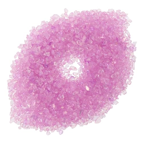 Angoily Nageldekorationen Glaschips für Nailart Unregelmäßige Zerbrochene Glassteine für DIY Resin Füller Vielseitige Nagelkunst Zubehör in Tiefem Glänzende Nail Art Steine für Kreative von Angoily