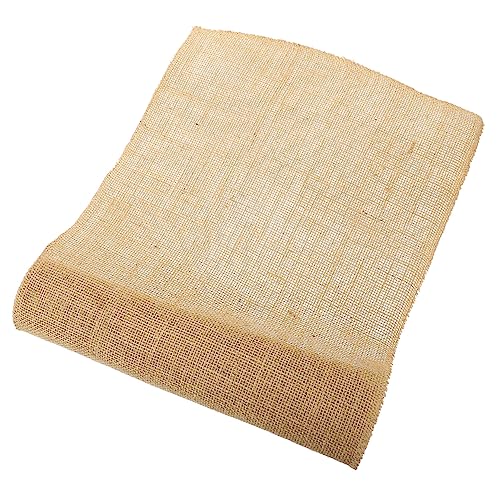 Angoily Natürlicher Flachsstreifen Tischläufer DIY Dekoration für Hochzeiten und Feste Langlebiges Jute Geschenkband Einfach Zuzuschneiden für Handwerksprojekte Angoily Natürlicher Flachsstreifen Tischläufer DIY Dekoration für Hochzeiten und Feste Langlebiges Jute Geschenkband Einfach Zuzuschneiden für Handwerksprojekte von Angoily