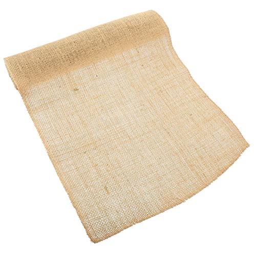 Angoily Natürlicher Jute Stoffstreifen mit Verschlossener Verschleißfeste Geschenkverpackungs und Dekobandrolle Vielseitig für DIY Handwerk Tischläufer und Festliche Deko Geeignet Angoily Natürlicher Jute Stoffstreifen mit Verschlossener Verschleißfeste Geschenkverpackungs und Dekobandrolle Vielseitig für DIY Handwerk Tischläufer und Festliche Deko Geeignet von Angoily