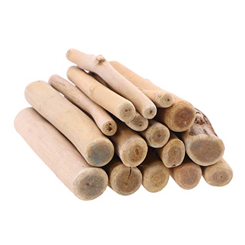 Angoily Naturbelassene Treibholzstäbe Holzornamente für Diy Bastelprojekte Ungeschliffenes Holz für Kreative Dekoration für Zuhause und Büro von Angoily