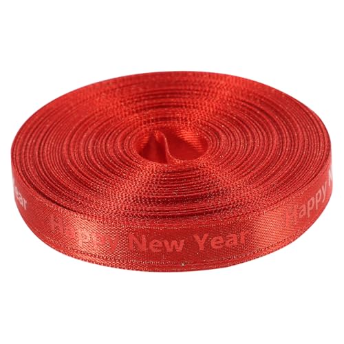 Angoily Neues Jahr Geschenkband Farbenfrohes Reißfestes DIY Band für Geschenkverpackung und Festliche Dekoration Hochwertiges Langlebiges Material für Weihnachtskranz und Partygestaltung Angoily Neues Jahr Geschenkband Farbenfrohes Reißfestes DIY Band für Geschenkverpackung und Festliche Dekoration Hochwertiges Langlebiges Material für Weihnachtskranz und Partygestaltung von Angoily