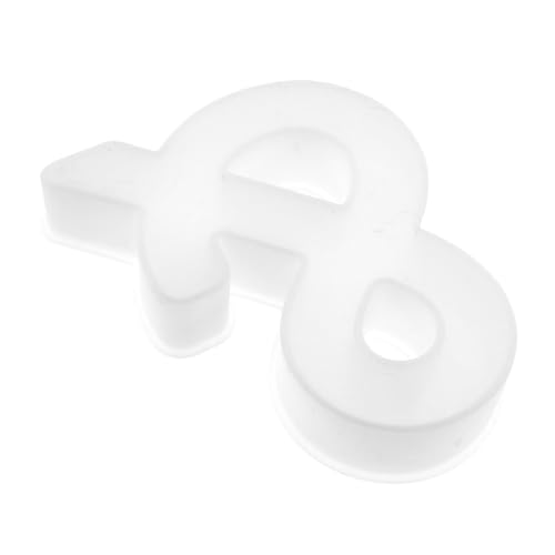 Angoily Non Stick Silikonform DIY Epoxidharz Gießform Symbolform für Kreative Bastelideen Transparente Langlebige Praktische Resinform für Wohnzimmertisch Deko und von Angoily