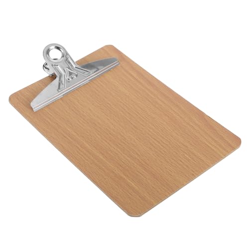 Angoily Notizblockhalter Klemmbrett-clip -klemmbrett Holzklemmbiete Klemmbretter von Angoily