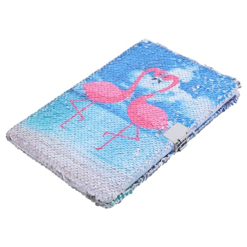 Angoily Notizbuch mit Wendbaren Pailletten Tragbares Glitzer Notizheft für Kreatives Schreibjournal Flamingo Motiv Geeignet für Schule Büro und Unterwegs Angoily Notizbuch mit Wendbaren Pailletten Tragbares Glitzer Notizheft für Kreatives Schreibjournal Flamingo Motiv Geeignet für Schule Büro und Unterwegs von Angoily