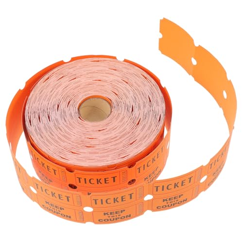 Angoily Orange Gewinnlose Rolle Vielseitige Lose für Veranstaltungen Feiern Wahlen Gutscheine und Spiele Geeignet Praktische Event tickets für Firmenfeiern Einkaufszentren Schulen Angoily Orange Gewinnlose Rolle Vielseitige Lose für Veranstaltungen Feiern Wahlen Gutscheine und Spiele Geeignet Praktische Event tickets für Firmenfeiern Einkaufszentren Schulen von Angoily