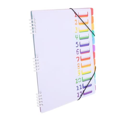 Angoily Ordner Informationsbuch Projektordner Geldschein-organizer Mit Taschen Aktenordner Dekorativ Mehrfachtaschenordner Ordner Mit Mehreren Taschen Weiß Pp Angoily Ordner Informationsbuch Projektordner Geldschein-organizer Mit Taschen Aktenordner Dekorativ Mehrfachtaschenordner Ordner Mit Mehreren Taschen Weiß Pp von Angoily