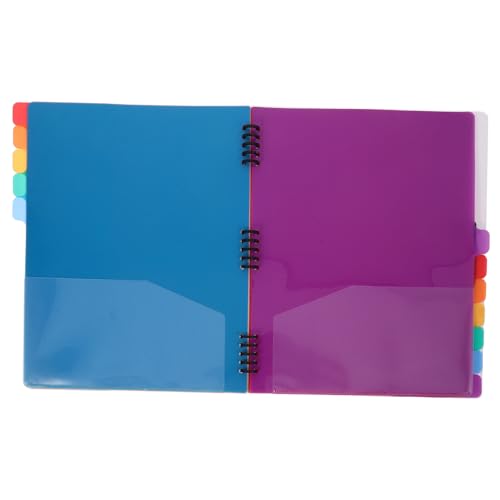 Angoily Ordner mit Taschen Lagiger Dokumenten Organizer mit Registerkarten Leichter und Tragbarer Fächermappe für Effiziente Büroorganisation für Studium und Reisen Angoily Ordner mit Taschen Lagiger Dokumenten Organizer mit Registerkarten Leichter und Tragbarer Fächermappe für Effiziente Büroorganisation für Studium und Reisen von Angoily