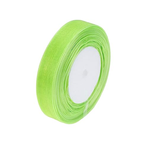 Angoily Organza Band Hellgrün Hochwertiges Dekoband für Hochzeiten Partys Diy Projekte Elegantes Weiches und Glänzendes Geschenkband für Kuchen Scrapbooking Haarbänder Angoily Organza Band Hellgrün Hochwertiges Dekoband für Hochzeiten Partys Diy Projekte Elegantes Weiches und Glänzendes Geschenkband für Kuchen Scrapbooking Haarbänder von Angoily