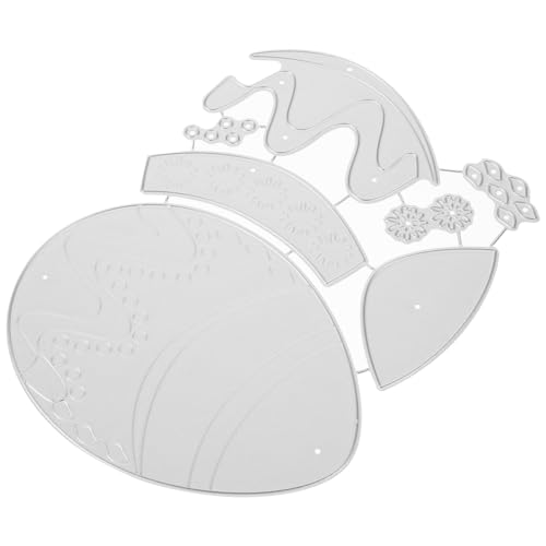 Angoily Ostern sterben sterben Herstellung Schneiden Stanzformen empfindliche Stanzform Prägemappen Schneidwerkzeug Formen für Fotoalben Kohlenstoffstahl Silver von Angoily
