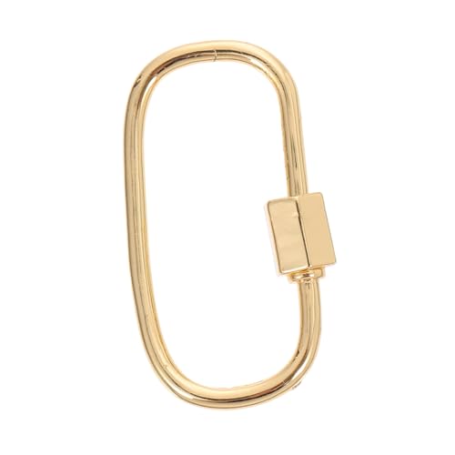 Angoily Ovaler Karabiner Schraubverschluss aus Langlebiger Schmuckverbinder für Halsketten und Armbänder Korrosionsbeständig Einfach zu Montieren für DIY Schmuckherstellung und Angoily Ovaler Karabiner Schraubverschluss aus Langlebiger Schmuckverbinder für Halsketten und Armbänder Korrosionsbeständig Einfach zu Montieren für DIY Schmuckherstellung und von Angoily