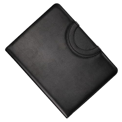 Angoily PU Aktentasche mit Reißverschluss Praktischer Business Portfolio Ordner für Dokumente Multifunktionale Schreibmappe mit Mehreren Fächern und Notizblock Elegant und für Büro und Angoily PU Aktentasche mit Reißverschluss Praktischer Business Portfolio Ordner für Dokumente Multifunktionale Schreibmappe mit Mehreren Fächern und Notizblock Elegant und für Büro und von Angoily