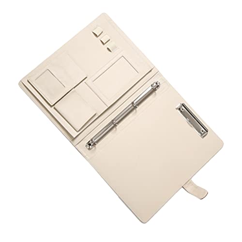 Angoily PU Leder Dokumentenordner Business Organizer Multifunktionaler Ringordner mit Mehrfachfächern für Karten und Dokumente Büro und Budgetmappe Chic Angoily PU Leder Dokumentenordner Business Organizer Multifunktionaler Ringordner mit Mehrfachfächern für Karten und Dokumente Büro und Budgetmappe Chic von Angoily