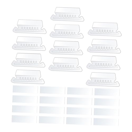 Angoily PVC Hängeregister Tabs mit Bunten Papieretiketten Wiederverwendbare Transparente Registerlaschen für Hängende Aktenordner Langlebige Datei etiketten zur Einfachen Organisation und Angoily PVC Hängeregister Tabs mit Bunten Papieretiketten Wiederverwendbare Transparente Registerlaschen für Hängende Aktenordner Langlebige Datei etiketten zur Einfachen Organisation und von Angoily