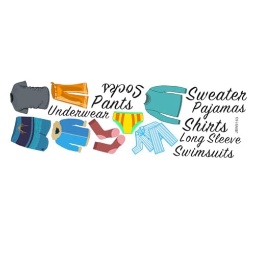 Angoily PVC Selbstklebende Kleideraufkleber Garderobe Kleidung Klassifikation Etiketten Sticker für Schlafzimmer Abziehbar Rückstandsfrei Praktische Beschriftung für Glatte Oberflächen Angoily PVC Selbstklebende Kleideraufkleber Garderobe Kleidung Klassifikation Etiketten Sticker für Schlafzimmer Abziehbar Rückstandsfrei Praktische Beschriftung für Glatte Oberflächen von Angoily