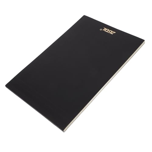 Angoily Papier nehmen Notizblock aus Millimeterpapier Mathe-Zeichnungspapiere Rasterpapier Mathe-Zeichenpapiere Millimeterpapierblock Grafikpapiere Diagrammpapier Notebook Schwarz von Angoily